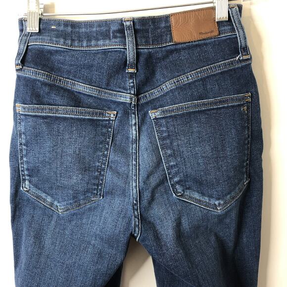 Madewell Women's Curvy High-Rise Skinny Jeans in Lanette Wash Size 25 - Picture 6 of 10